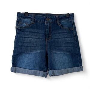 Jean Shorts Girls XL Size 14 Epic Threads Above Knee Indigo Denim Shorts EUC